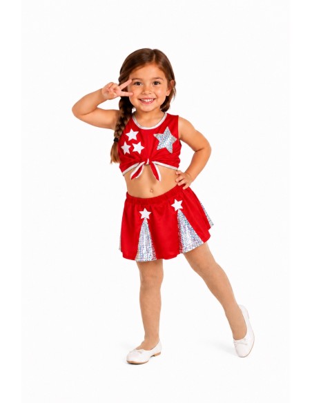 Costume de pom-pom girl | Déguisements pour enfants par Le Roi du Carnaval